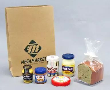 輸入マーケット　ライ麦パンで朝ごはんセット　不揃い　メガハウス　ミニコレ 輸入マーケット ライ麦パンで朝ごはんセット 不揃い メガハウス