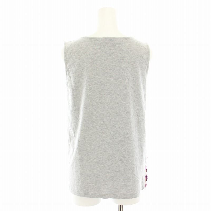 プラダ PRADA 2012年製 タンクトップ カットソー ノースリーブ 花柄