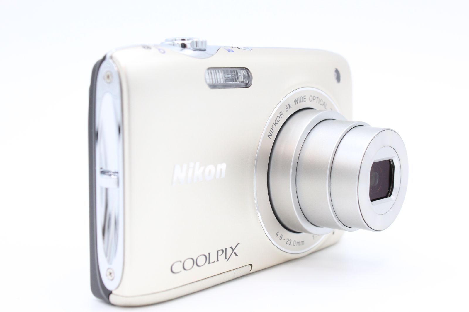 訳アリ＞＞【現状品】NikonデジタルカメラCOOLPIX S3100 シャンパン 