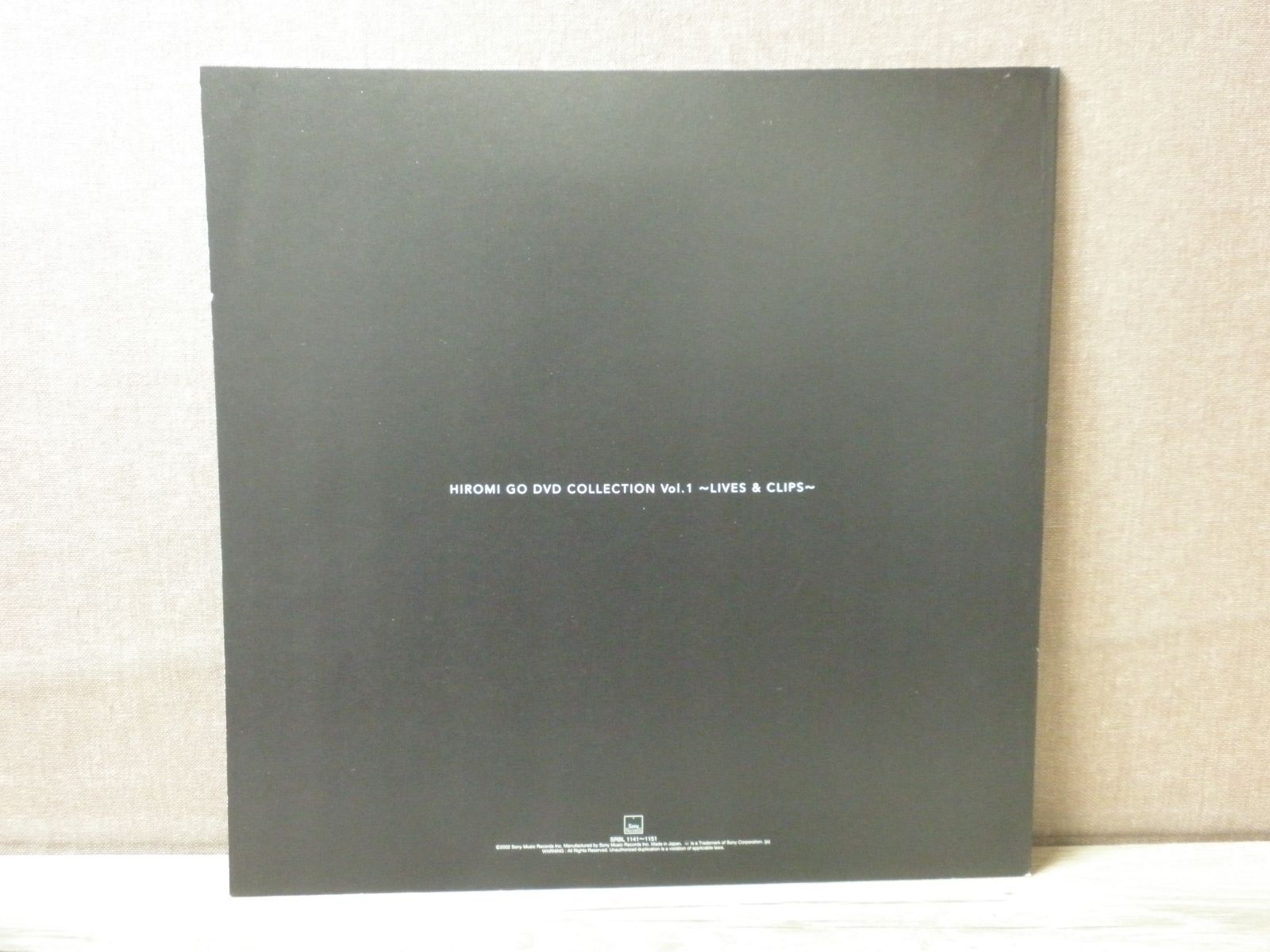 DVD】郷ひろみ/HIROMI GO DVD COLLECTION Vol.1 ～LIVES ＆ CLIPS