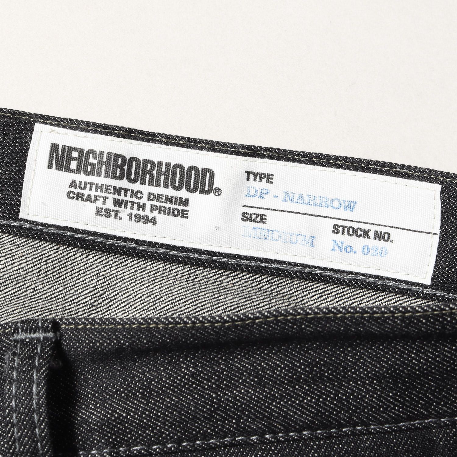 NEIGHBORHOOD ネイバーフッド パンツ ディープ ナロー リジッド NEIGHBORHOOD ネイバーフッド パンツ ディープ ナロー リジッド