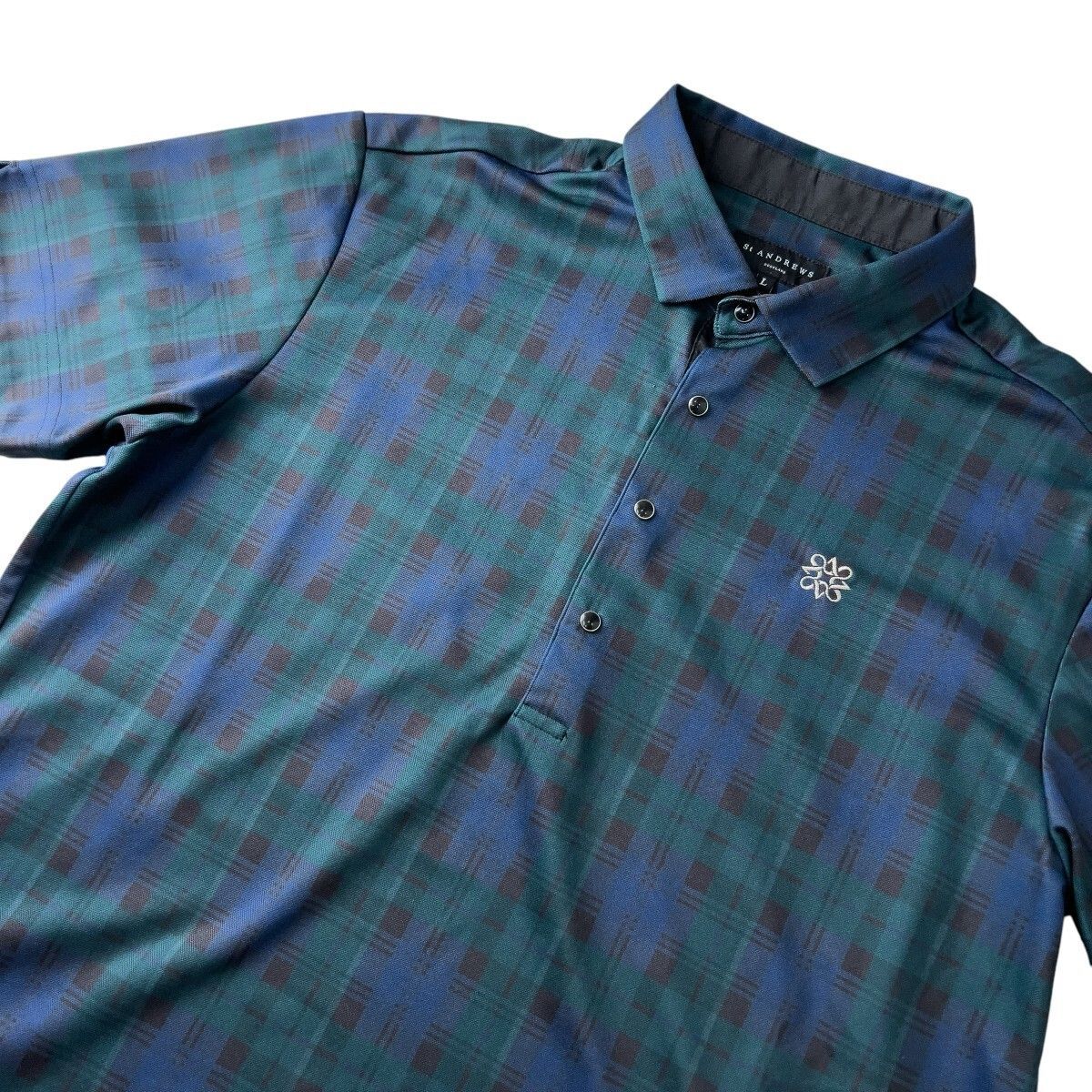 美品 St ANDREWS セントアンドリュース 吸水速乾 ストレッチ