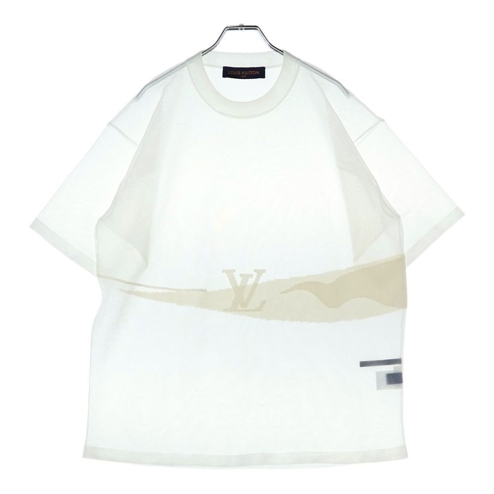 LOUIS VUITTON (ルイヴィトン) カシミヤ LV ロゴ ジャガード