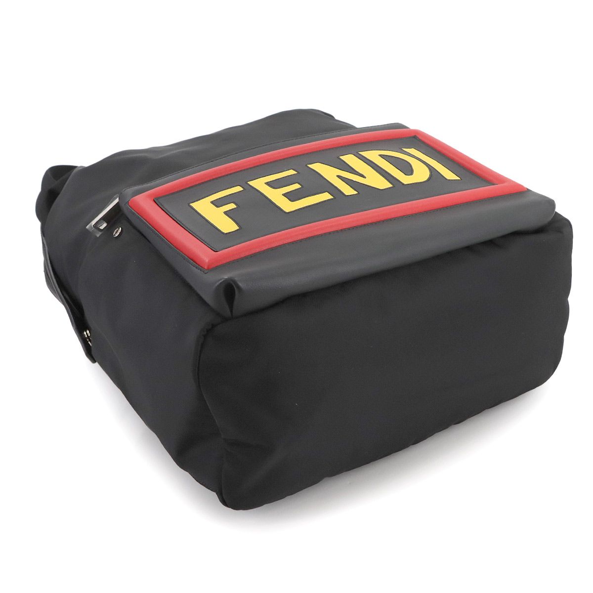 Fendi ブラック ロゴバックパック 楽天市場】フェンディ ロゴバックパック バグズアイ リュック