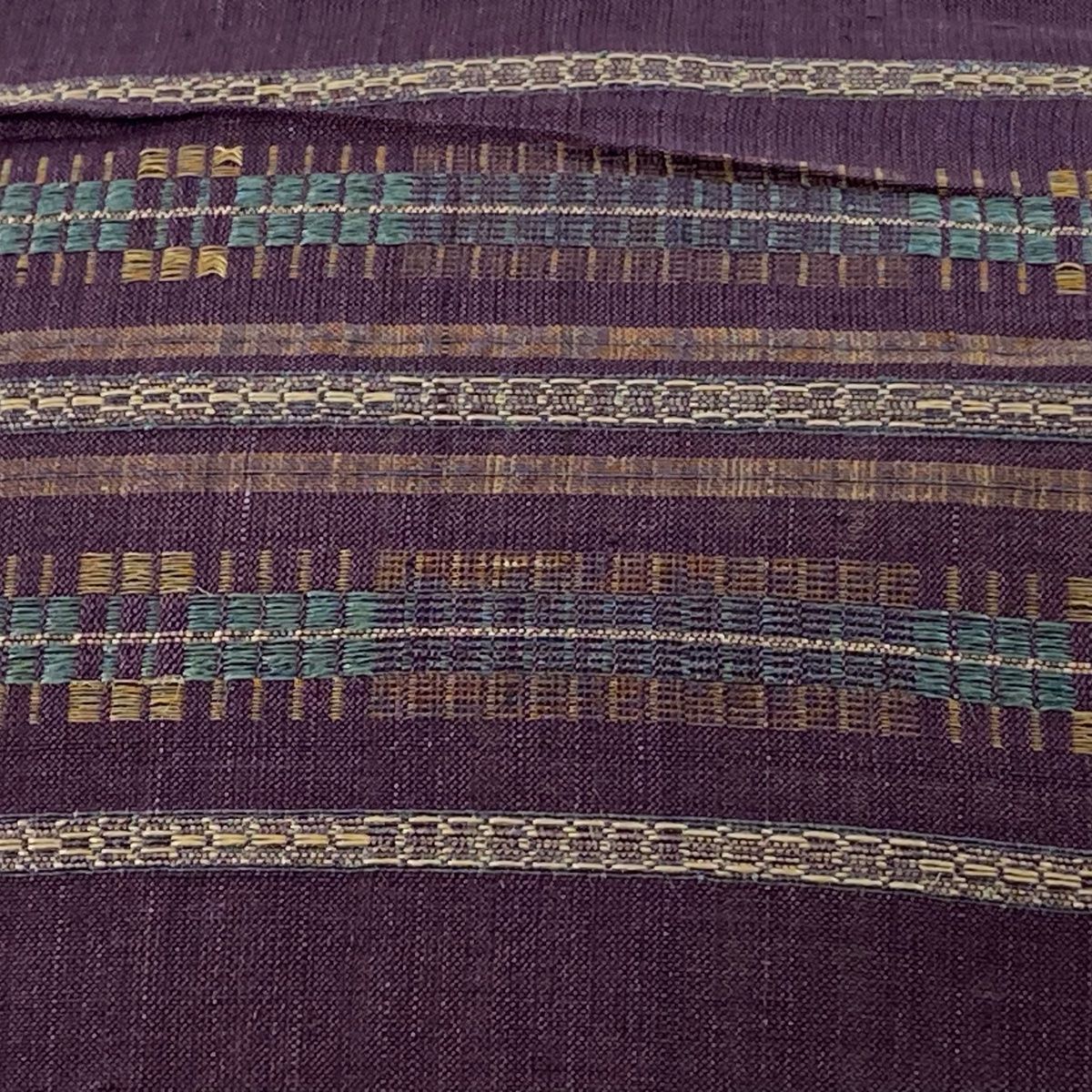 名古屋帯 紬 鳥獣戯画 兎 うさぎ 鹿の子 着物 063a d （鳥獣戯画 着物  