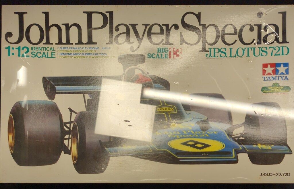 タミヤ 1/12ビッグスケールシリーズNo.13 J.P.S. ロータス 72D タミヤ 1/12ビッグスケールシリーズNo.13 J.P.S. ロータス 72D
