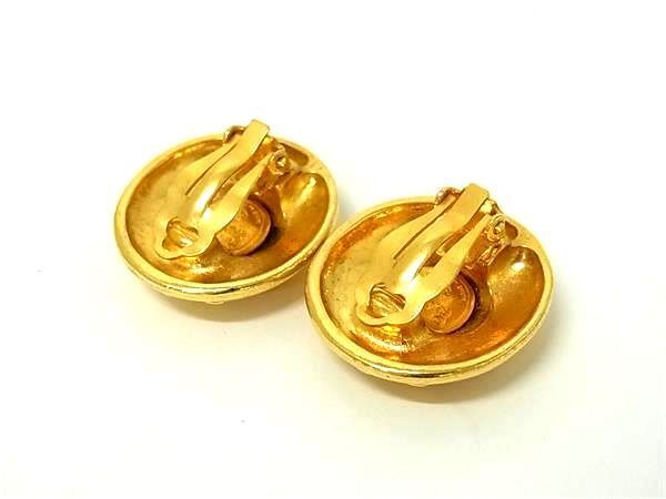 CHANEL シャネル イヤリング ココマーク クリップ式 イヤリング - ゴールド メタル レディース ヴィンテージ FORTGASGNV_COM_BR