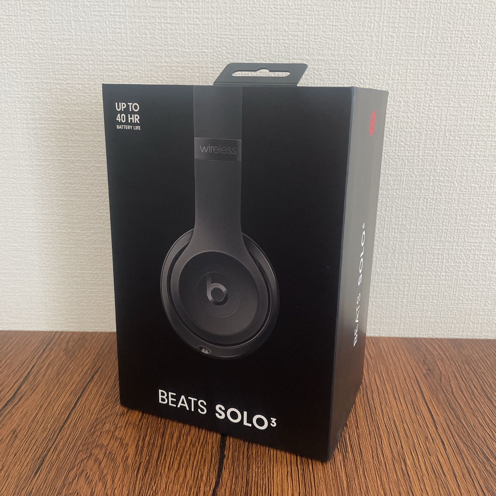 美品☆ Beats SOLO3 WIRELESS マットブラック 2023年製 ワイヤレスヘッドホン - メルカリ