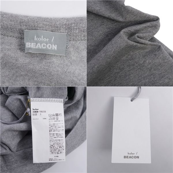 未使用 カラービーコン kolor BEACON Tシャツ カットソー ザ ベスト 