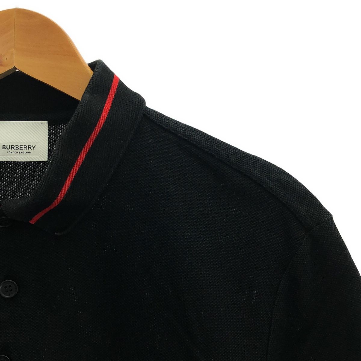 BURBERRY London Englandブラック ポロシャツ レディース BURBERRY - バーバリーロンドン ポロシャツ 半袖 サイズ5