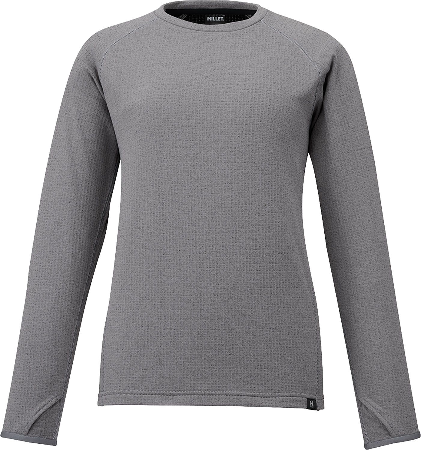 ミレー MILLET アウトドア DRY GRID CREW W MIV02047 N4048 SMOKEDPEARL