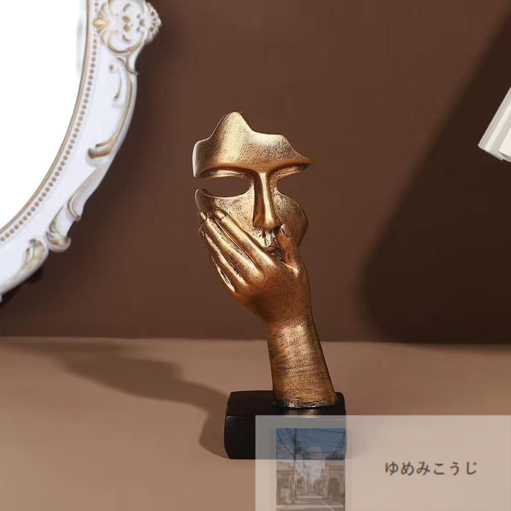 新品未開封】芸術的なタッチの置物、5個入り 置物です