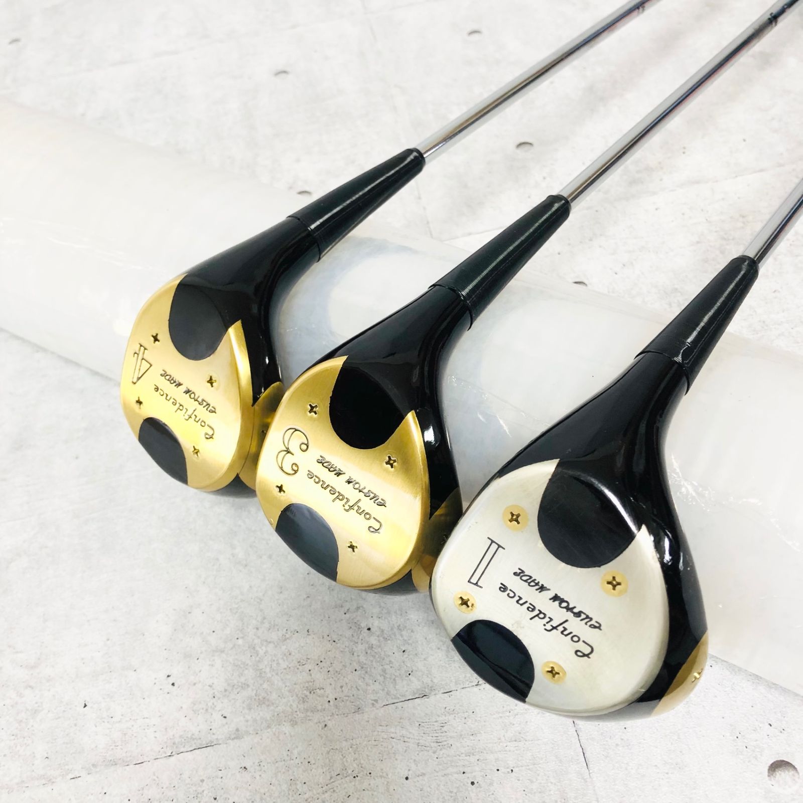 パーシモンウッド 1W 3W 4W Confidence コンフィデンス CUSTOM