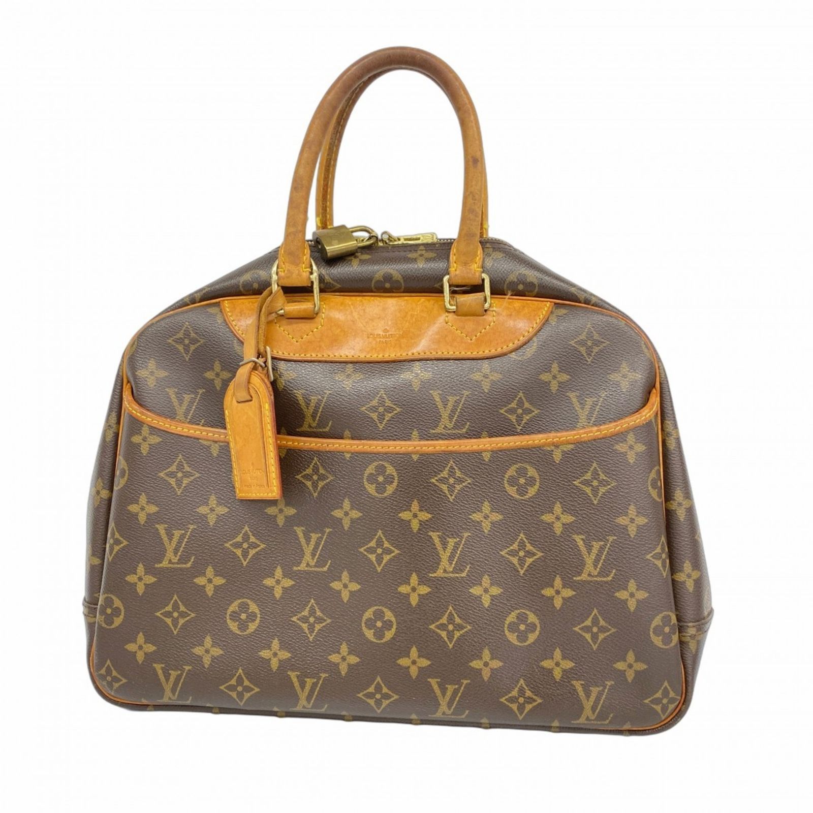 ルイ ヴィトン Louis Vuitton ルイ ヴィトン ハンドバッグ モノグラム ドーヴィル M47270 ブラウンレディース