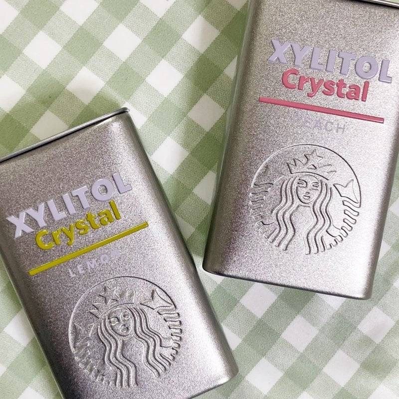 韓国 スターバックス 限定 タブレット キシリトール クリスタル レモン 9個 韓国 スターバックス 限定 タブレット キシリトール クリスタル レモン
