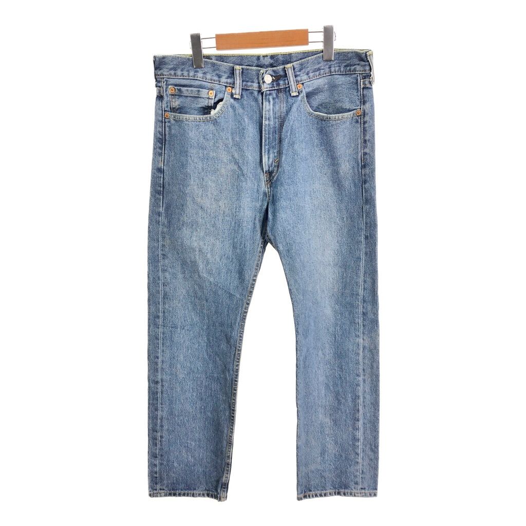 Levi's リーバイス 505 デニムパンツ ブルー (メンズ W32 L30) 中古 古着 S3632