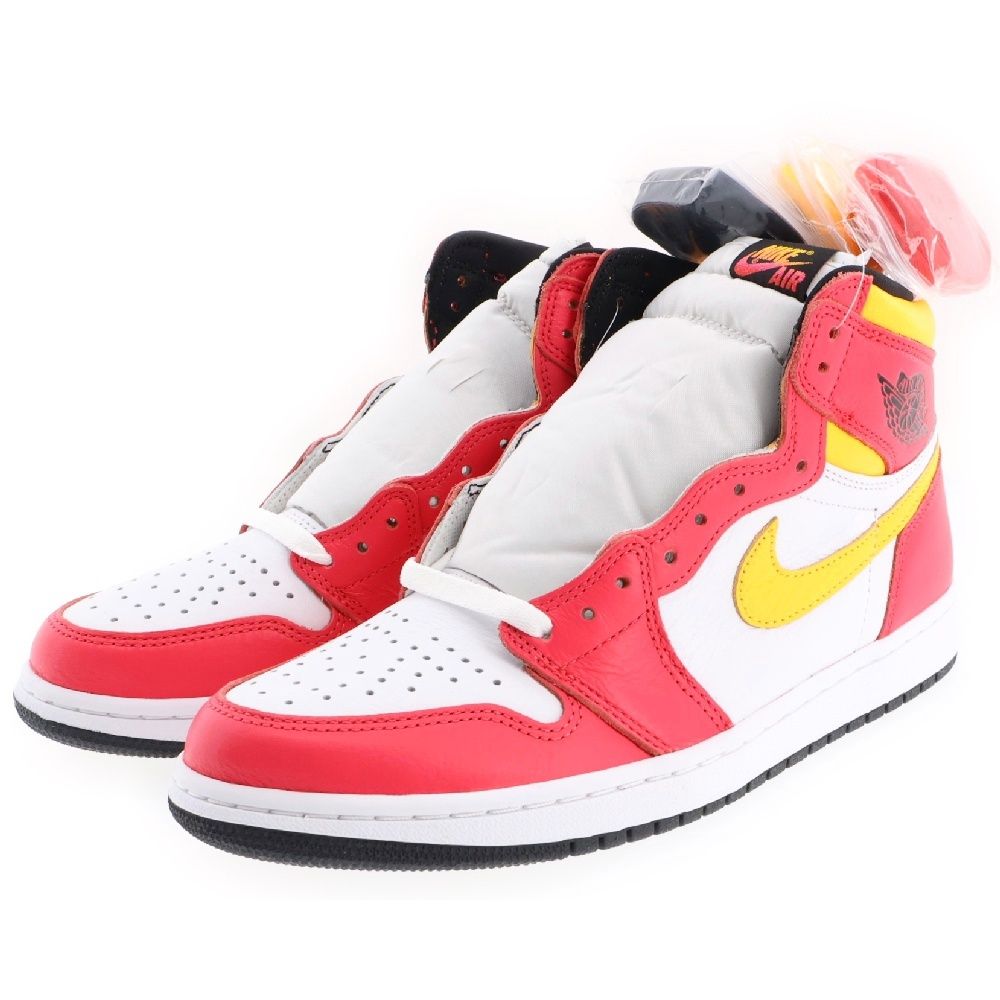 NIKE (ナイキ) AIR JORDAN 1 RETRO HIGH OG LIGHT FUSION RED 555088 