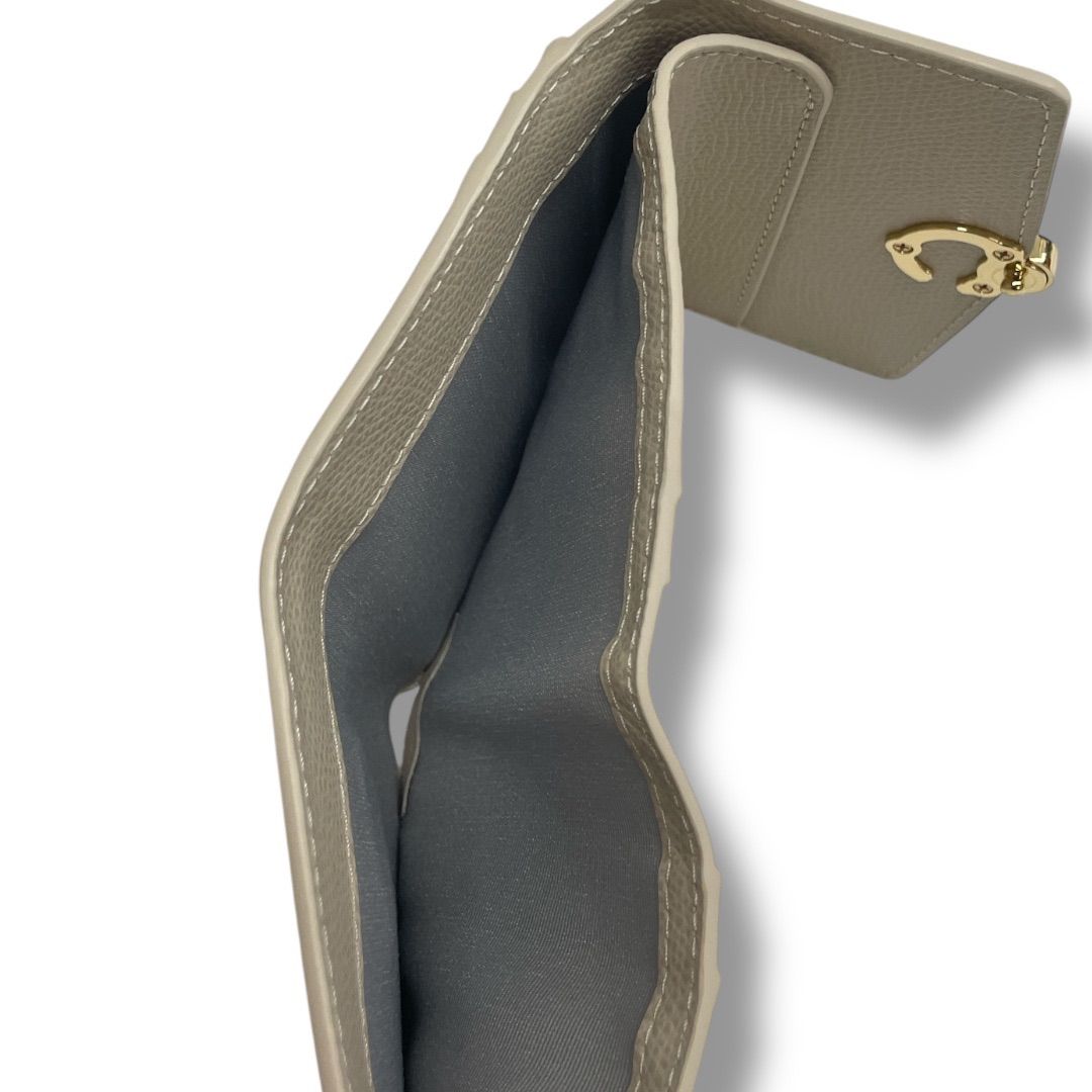 CAFUNE カフネ Double-C-Wallet 三つ折り財布 ウォレット 財布