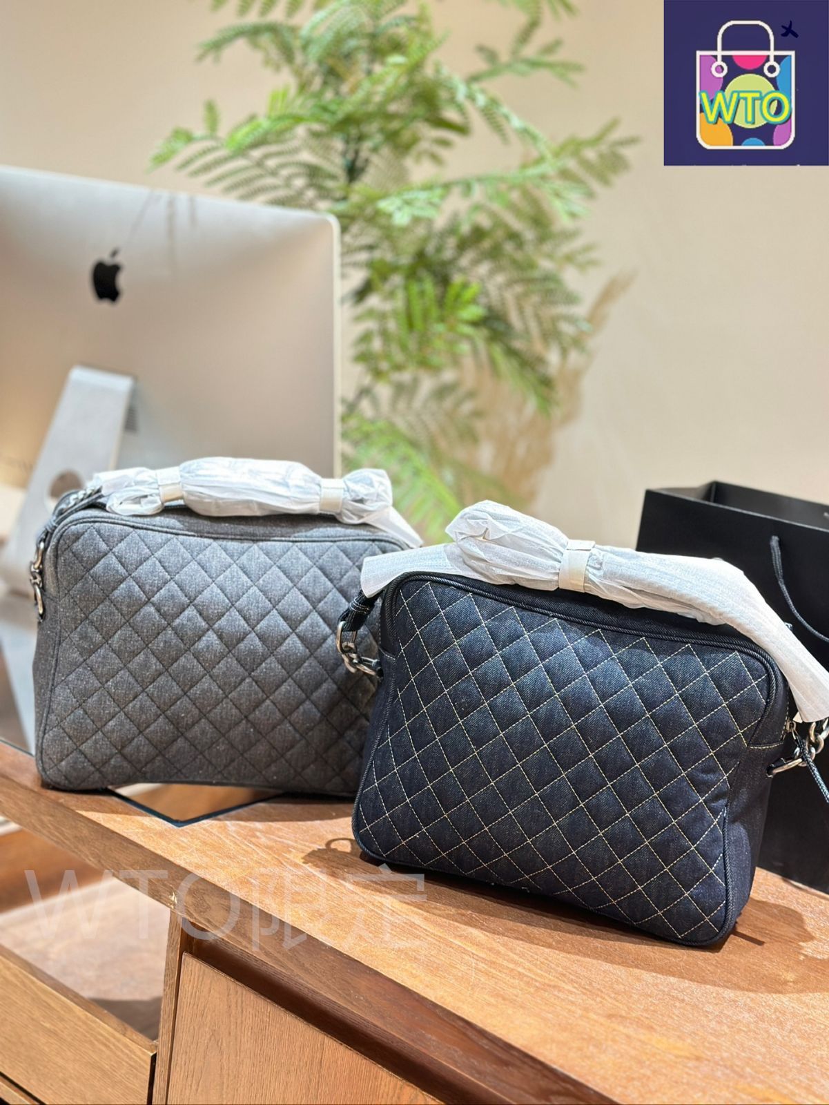 今日WTO】Chanel シャネル デニムバッグ ヴィンテージシリーズ