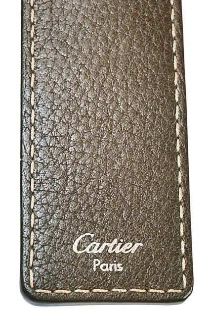 Cartier ダークブラウン キーホルダー Cartier ダークブラウン キーホルダー