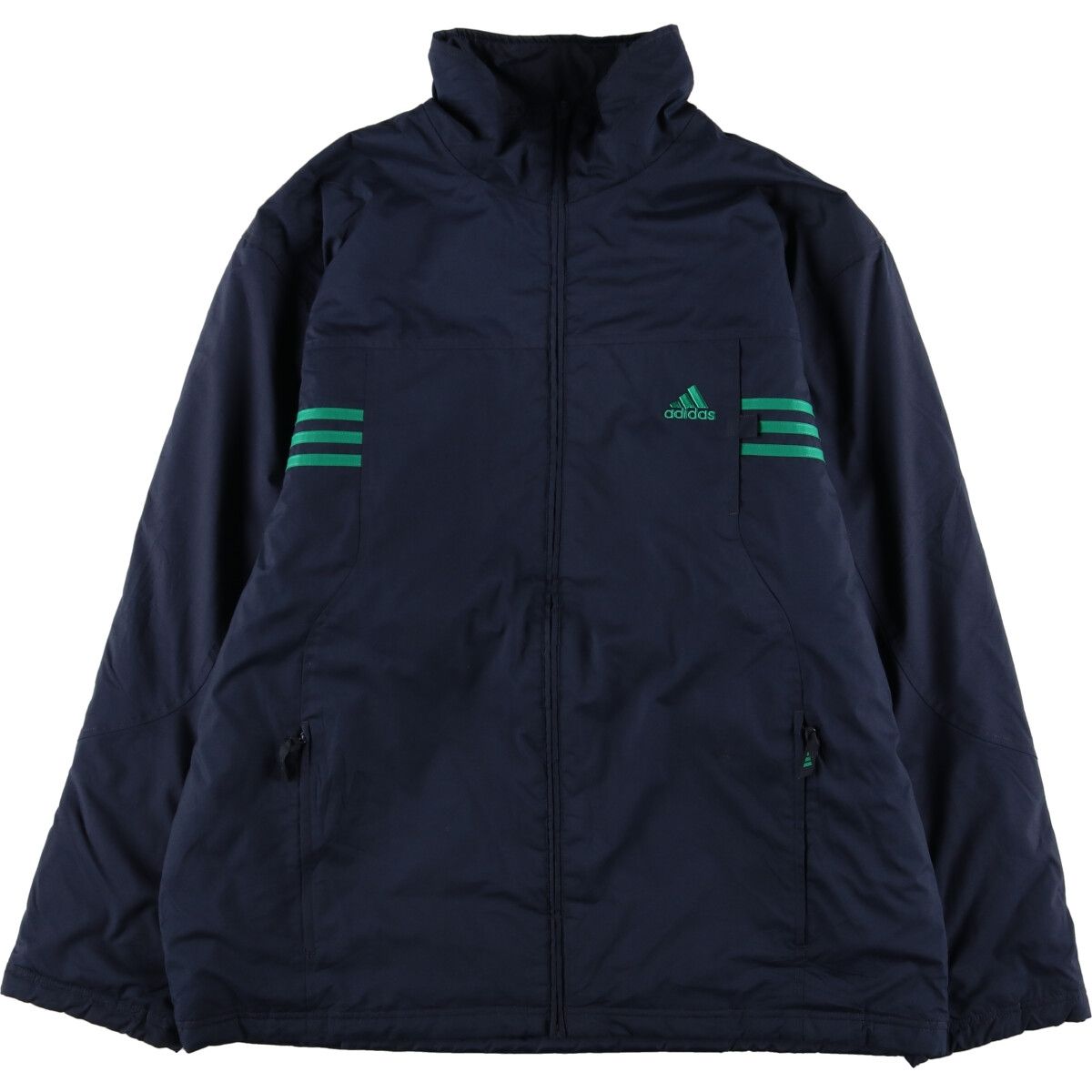 古着 アディダス adidas 中綿入り リバーシブル ウインドブレーカー メンズXXL/eaa377990
