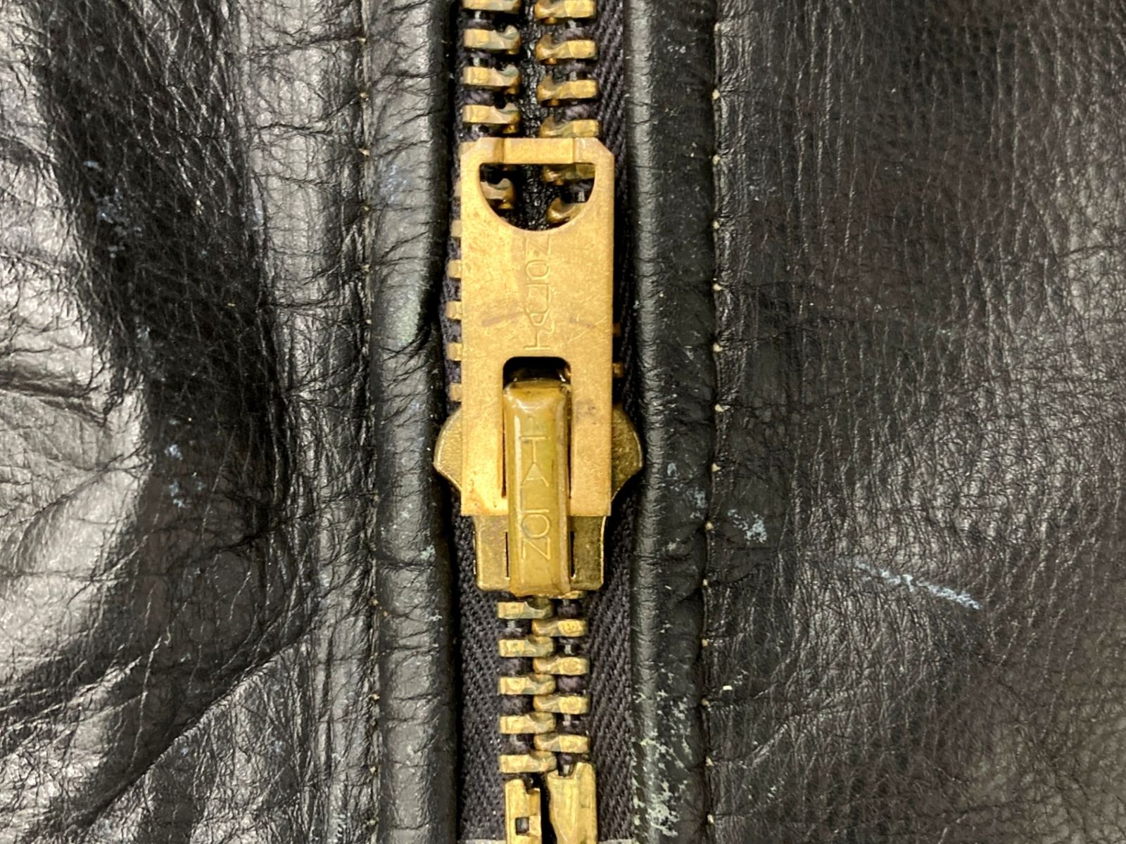 Brooks70s Vintageダブルライダースジャケット　デカタロンジップ Brooks70s Vintageダブルライダースジャケット デカタロンジップ