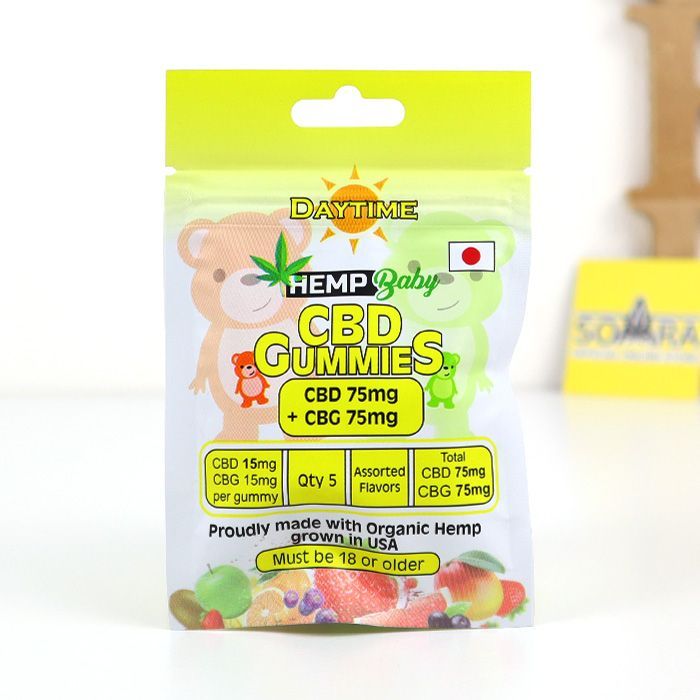 新製品】CBDグミ ヘンプベイビー CBD + CBG 100粒入り