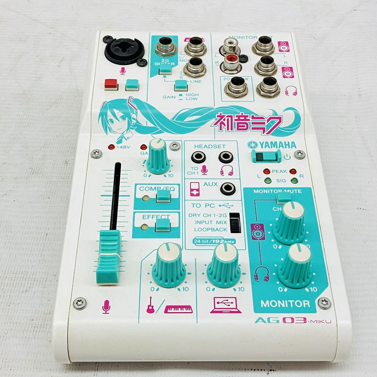 YAMAHA AG03-MIKU 初音ミク ウェブキャスティング ミキサー
