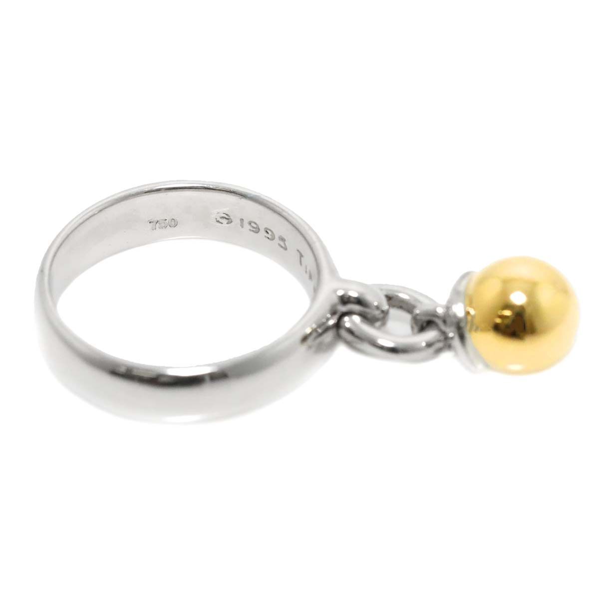 ティファニー TIFFANY&Co. ボールダングル 13号 リング K18 YG
