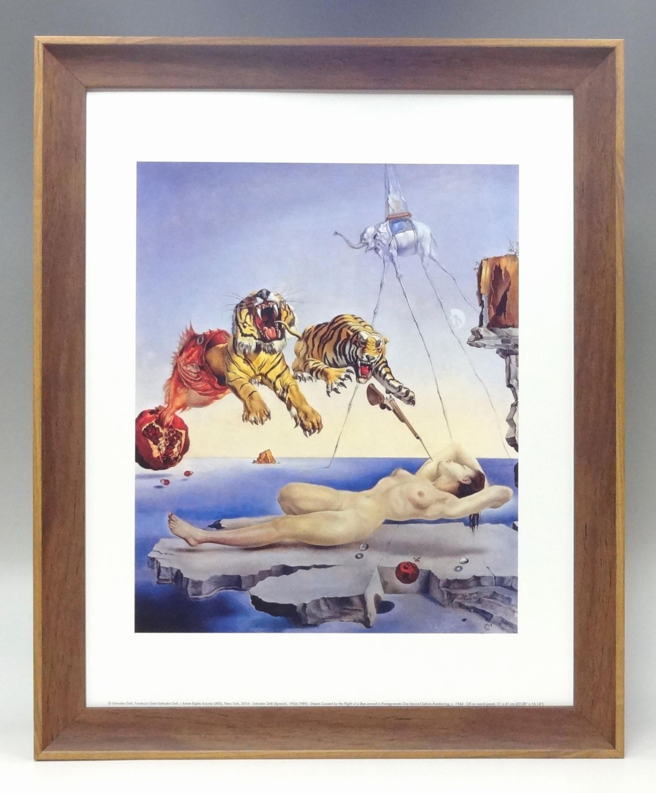 新品☆額付アートポスター☆サルバドール・ダリ☆Salvador Dali☆64