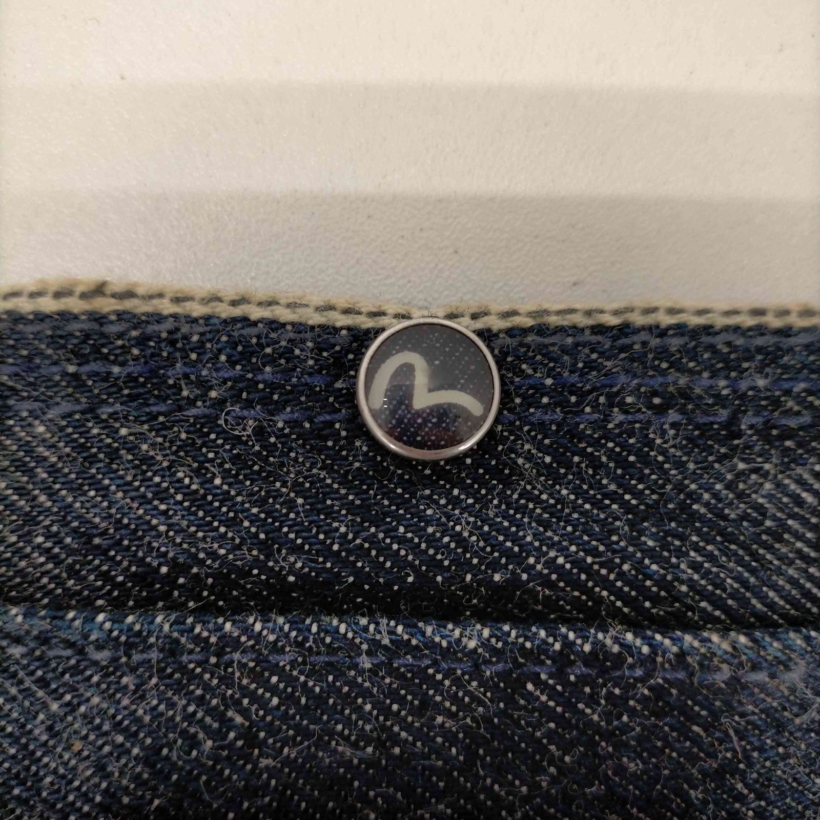 エヴィス EVISU カモメ刺繍 CARD-CASE カードケース メンズ 表記