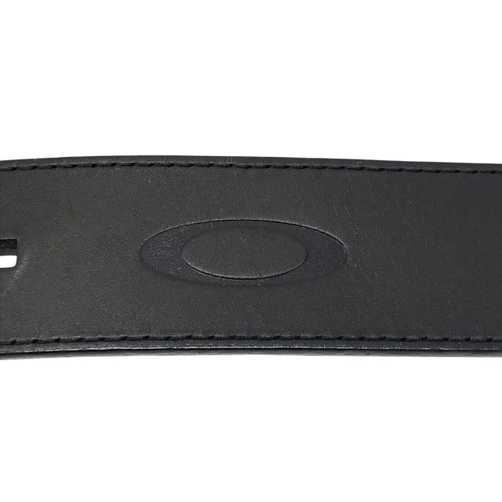 OAKLEY レザーベルト1（ブラック） 希少】OAKLEY オークリー スカル レザー ブラック ベルト L