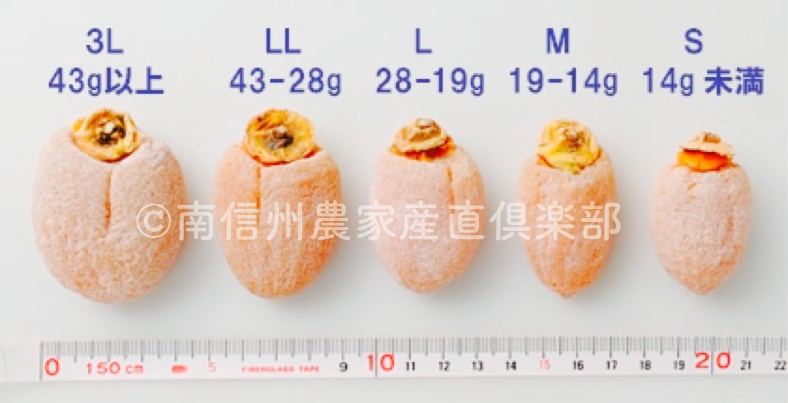 大箱 まるで和菓子の干し柿