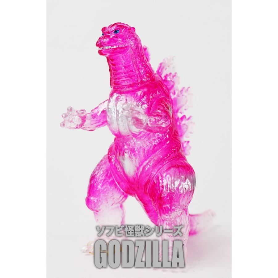 CCPミドルサイズシリーズ【第20期】ゴジラ（1995）クリアピンクver. CCPミドルサイズシリーズ 第20期 ゴジラ（1995）クリアピンクVer