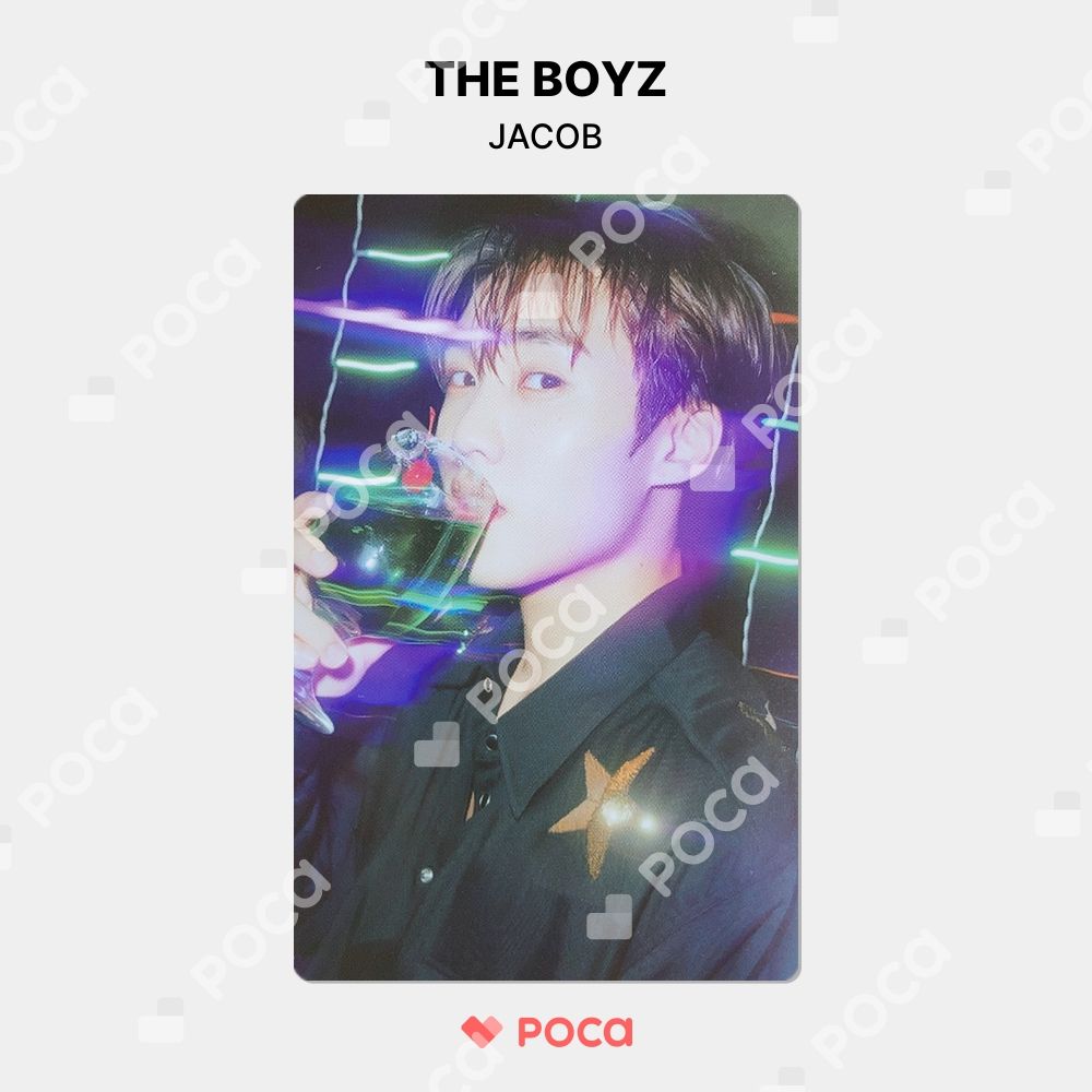 THE BOYZ Ready Ver. 限定盤 トレカ ジェイコブ キュー THE BOYZ ジェイコブ トレカ REVEAL Platform Ver. Wolf 公式