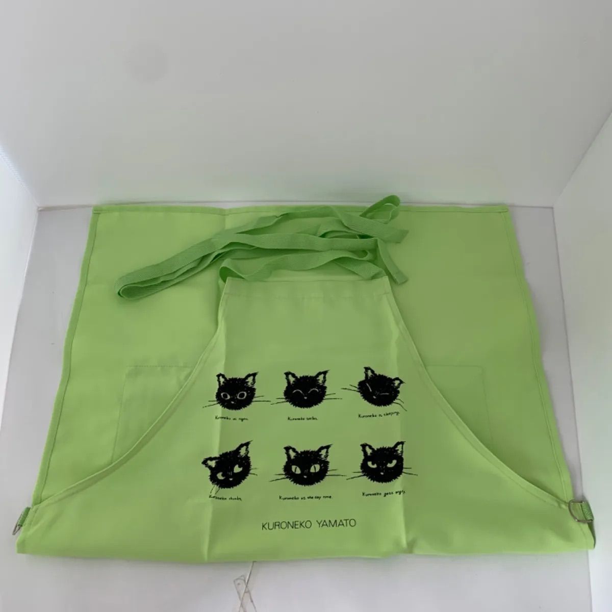 クロネコヤマト　非売品　エプロン　緑　グリーン クロネコヤマト 非売品 エプロン 黄緑 ヤマト運輸 宅急便 - メルカリ