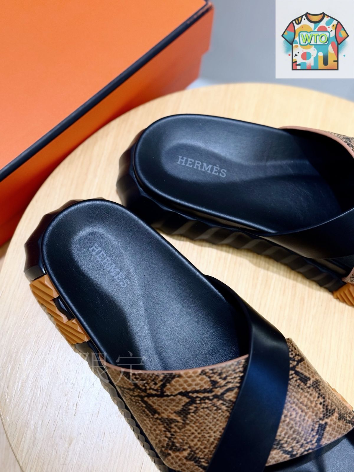 HERMES エルメス メンズ サンダル スリッパ09-2 - メルカリ