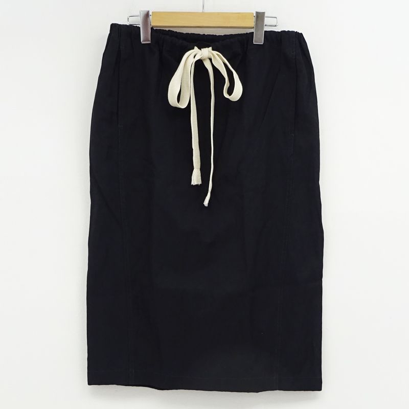 三重店】LEMAIRE｜ルメール CRINKLED DRAWSTRING SKIRT スカート 