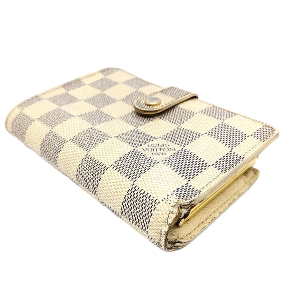 Louis Vuitton ダミエアズール　二つ折り財布 ポルトフォイユ・トレゾール/LOUIS VUITTON/ルイヴィトン/ダミエ