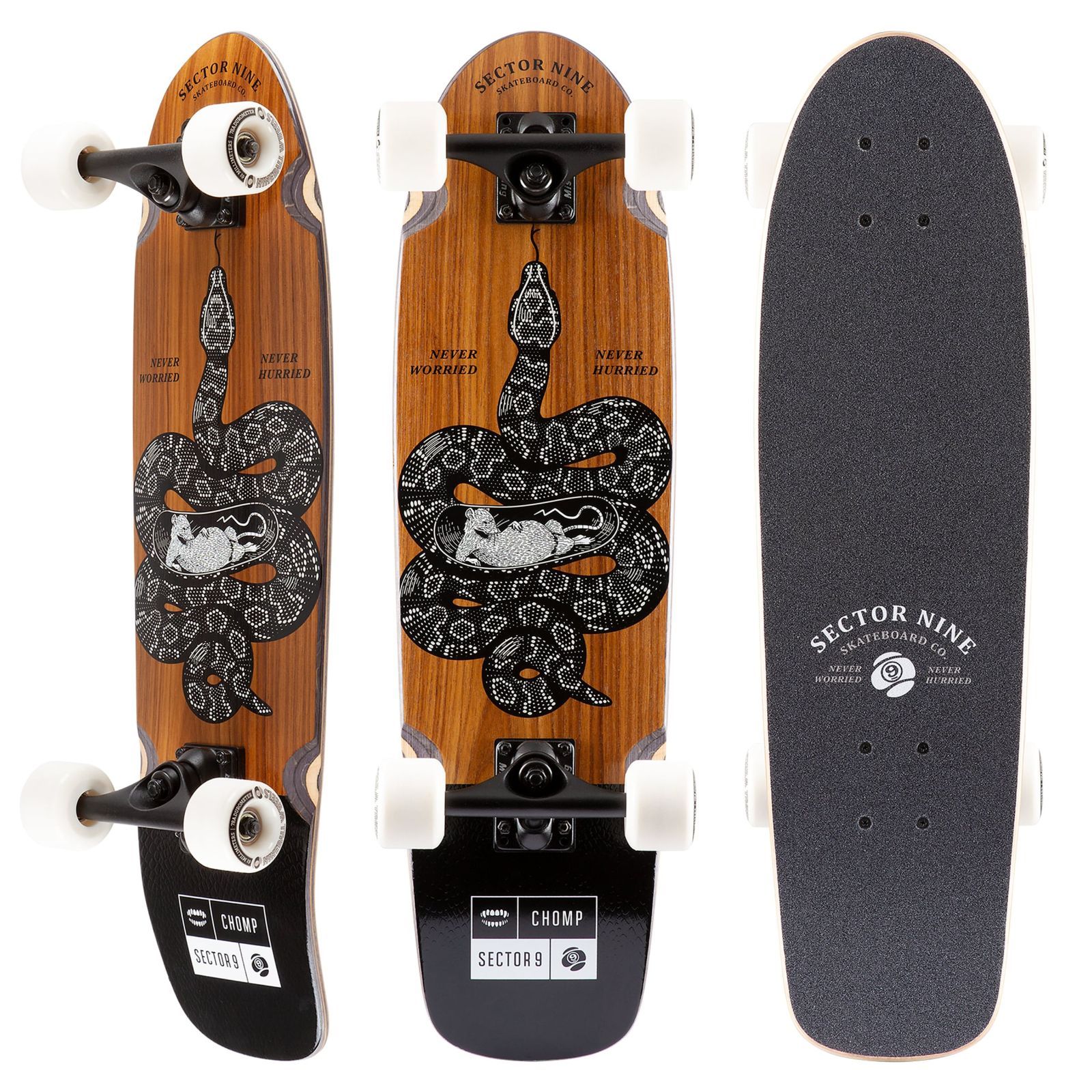 ガルウィングミッション1搭載クルーザー28.5インチ(Sector9トラック） SECTOR 9「ZAG BAMBINO」 コンパクトでスタイリッシュな