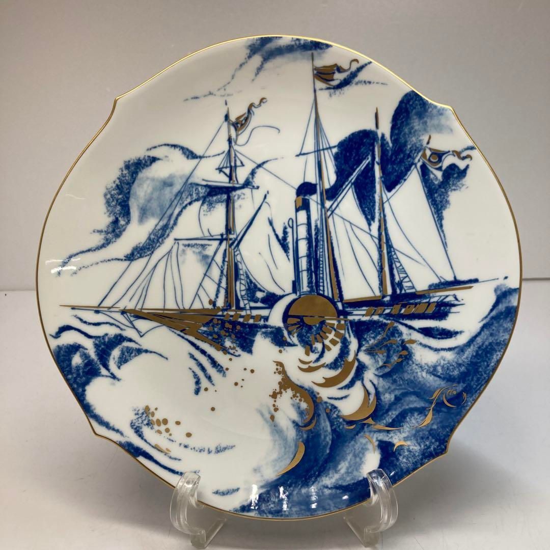 マイセン イヤープレー 1842 横幅26.7㎝ 東な6-0403