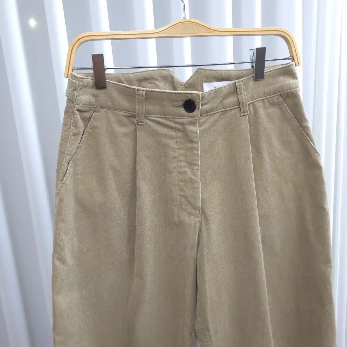 コーデュロイ ピンタック