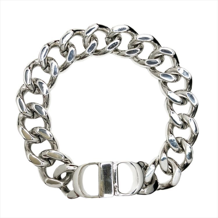 クリスチャンディオール CD ICON チェーンリンク ブレスレット Christian Dior/クリスチャンディオール】 ICONチェーンリンク