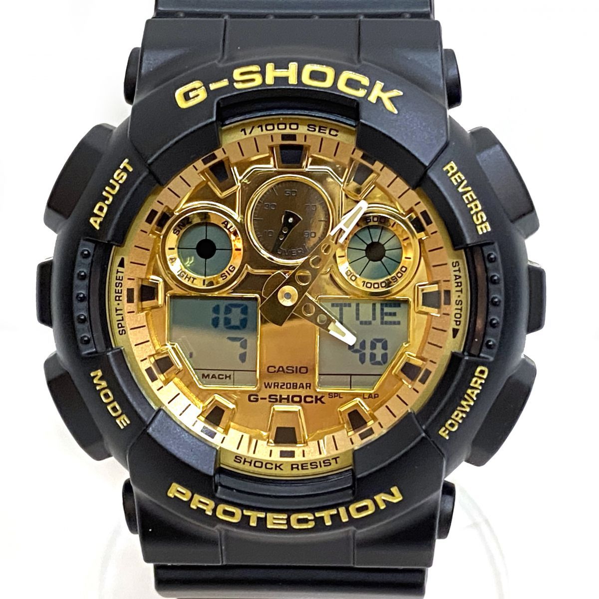 CASIO G-SHOCK　GST-W100G　5444 腕時計　極美品✨ CASIO G-SHOCK GST-W100G 5444 腕時計 極美品✨ CASIO G-SHOCK GST-W100G