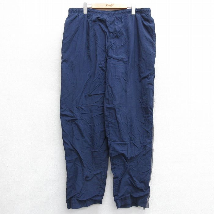 W40/古着 オールドネイビー OLD NAVY ナイロン パンツ メンズ 00s 紺他 ネイビー 内側メッシュ 24sep18 中古 ボトムス ロング