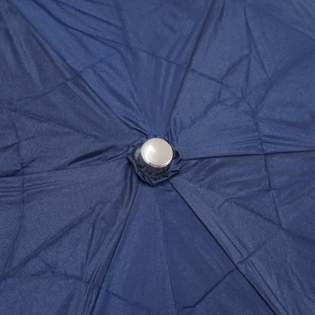 晴雨兼用折日傘 NINA RICCI ニナリッチ USED美品 刺繍 ネイビー