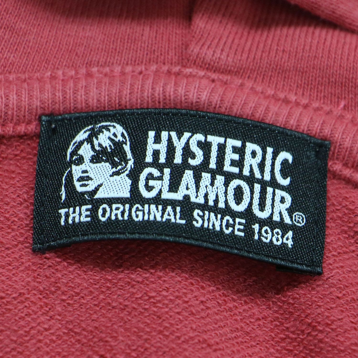 HYSTERIC GLAMOUR ヒステリックグラマー パーカー レッド サイズ:FREE