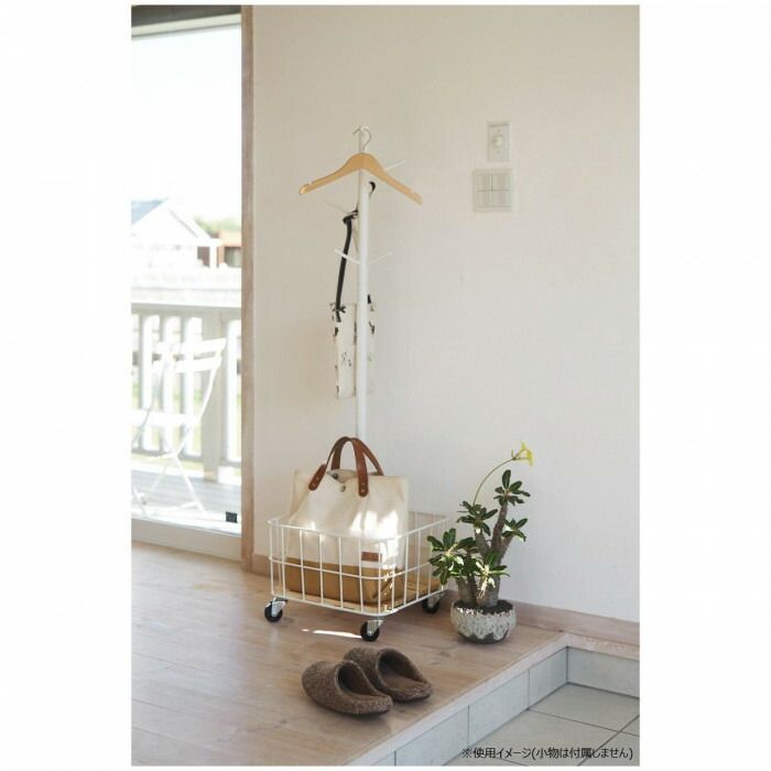 弘益 KOEKI MASH ビーワイケージ ポールハンガー ホワイト BCPH380WH