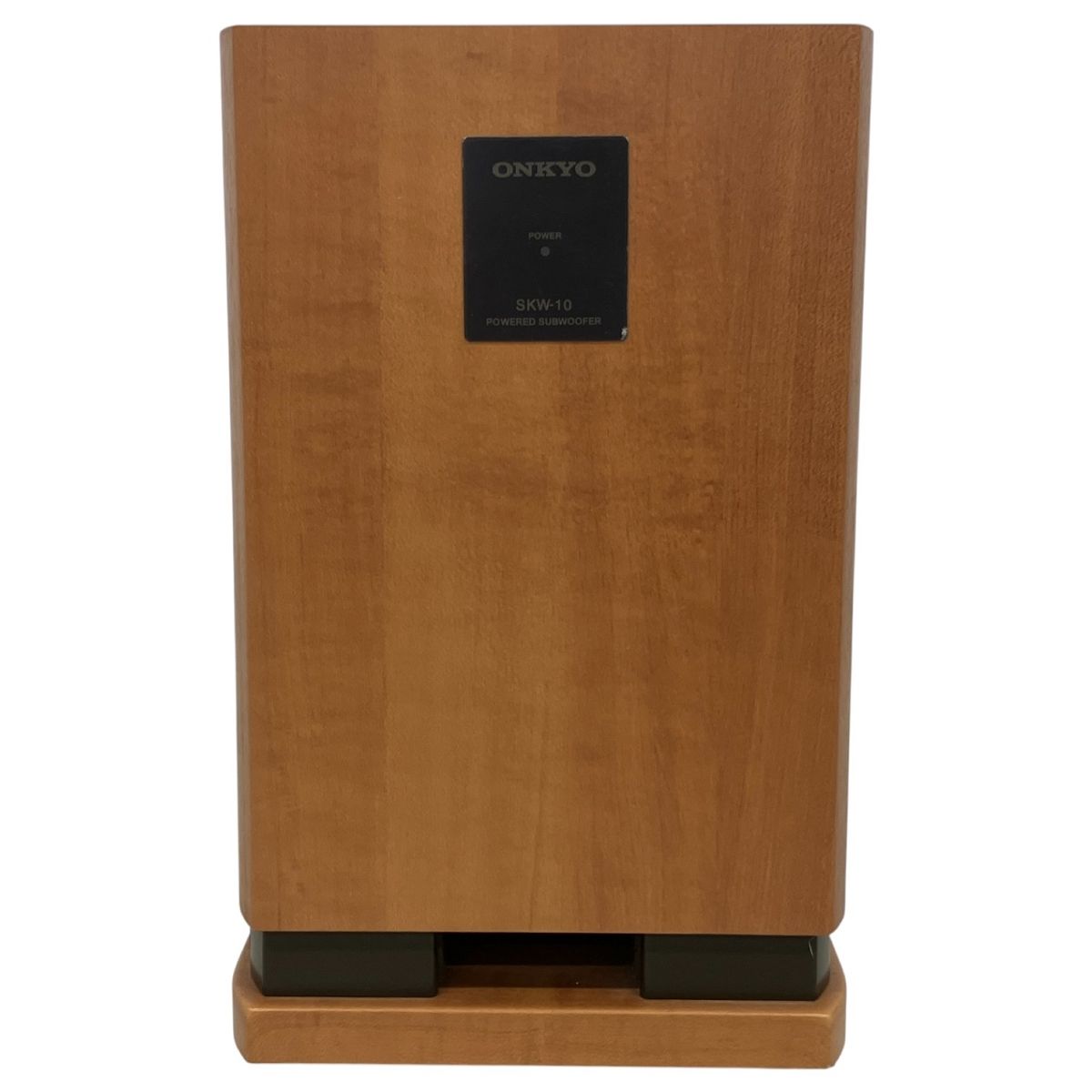 アンプ内蔵サブウーファーシステム 木目