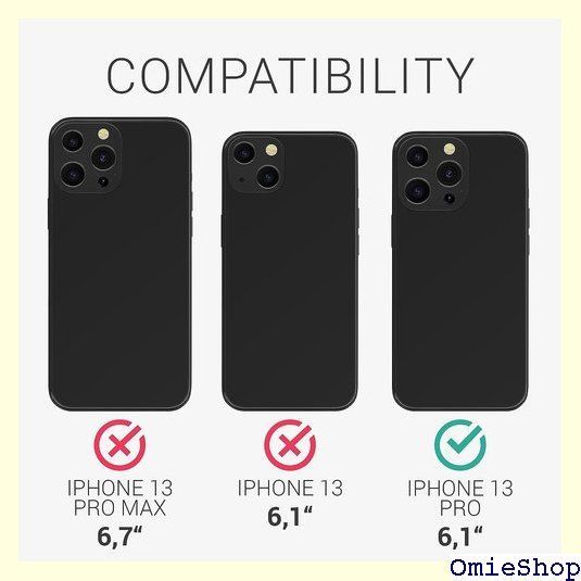 kwmobile スマホショルダー 対応: Apple iPhone 13 Pro ケース